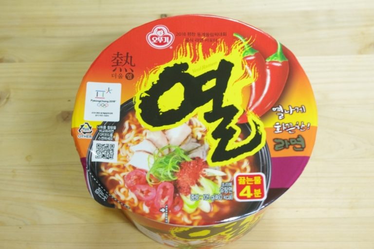 辛い！韓国のインスタントラーメン열(ヨル)ラーメンを食べた感想
